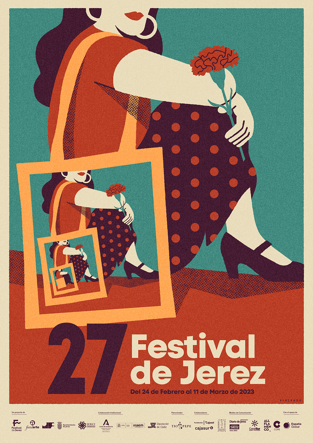 Cartel XXVII Festival de Jerez